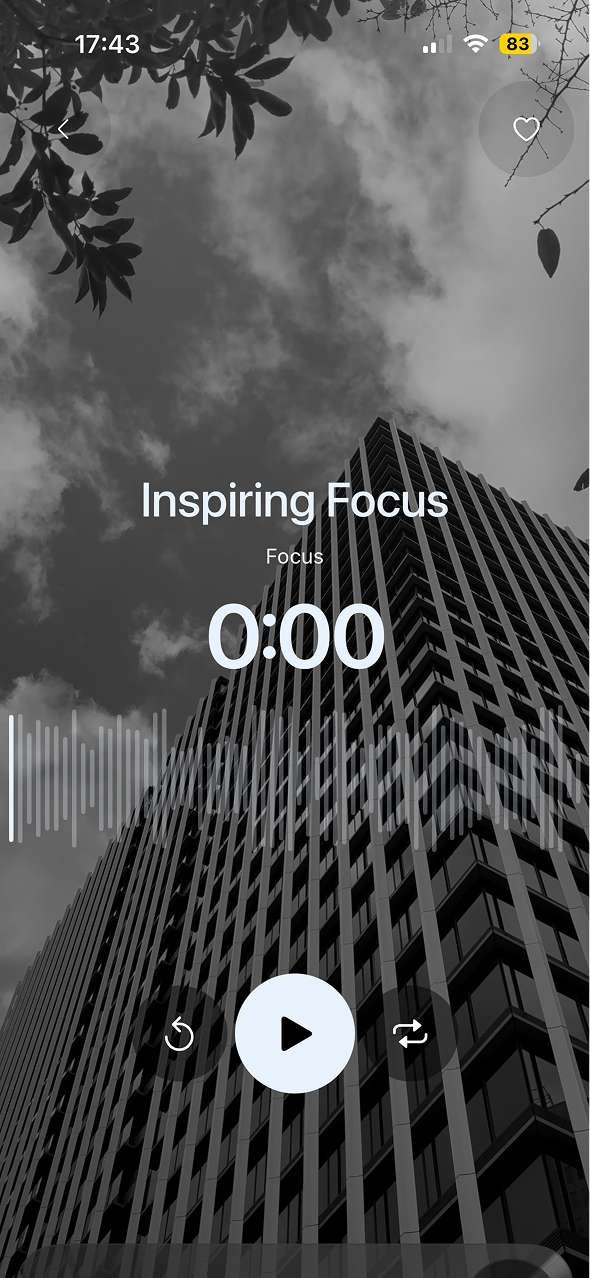 Ambient music in QUIFY